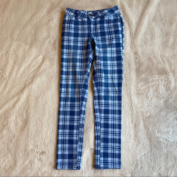 SO plaid Jegging - Picture 1 of 5